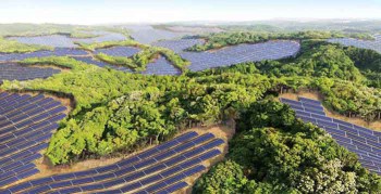 Re-purposed Golf Course for Solar Power - Japan