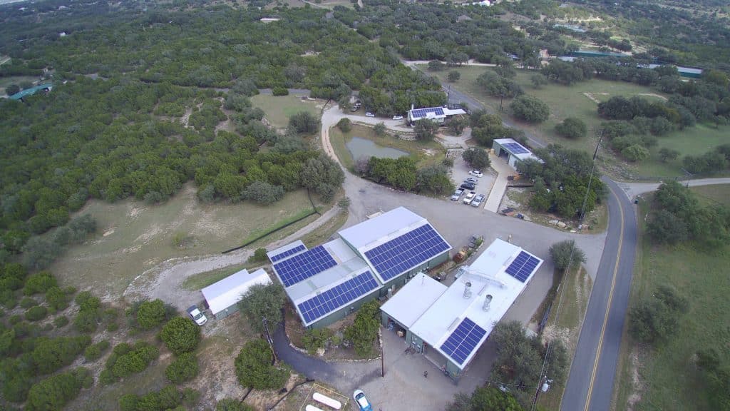 Solar has been installed on all of Rehme Steel's buildings