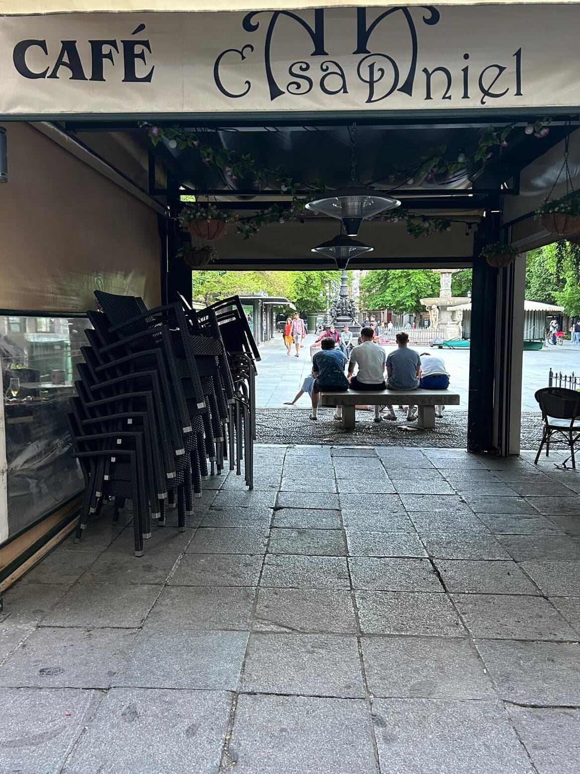 Spanish cafe